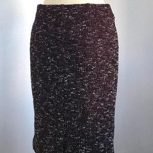 Ann Taylor Sz 6 Tweed Pencil Skirt